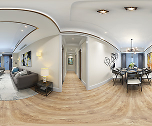 mic Modern Style Living Room Restaurant Space 18