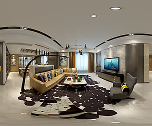 mic Modern Style Living Room Restaurant Space 23