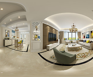 ic Modern Style Family Living Room Restaurant 24