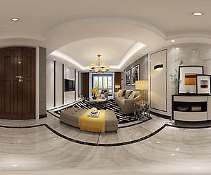 mic Modern Style Living Room Restaurant Space 25