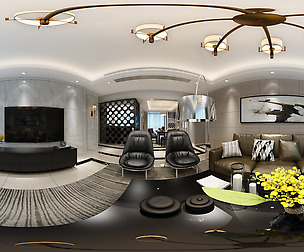 mic Modern Style Living Room Restaurant Space 27