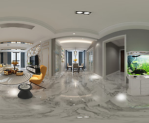 mic Modern Style Living Room Restaurant Space 28