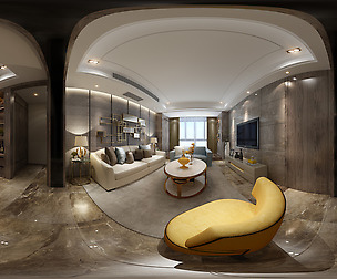 mic Modern Style Living Room Restaurant Space 36