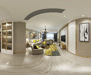 mic Modern Style Living Room Restaurant Space 37