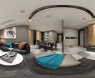 mic Modern Style Living Room Restaurant Space 40