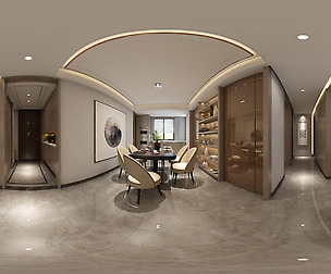 mic Modern Style Living Room Restaurant Space 42