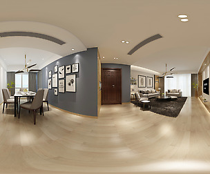 mic Modern Style Living Room Restaurant Space 43