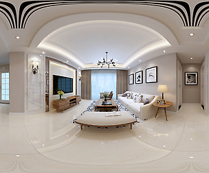 mic Modern Style Living Room Restaurant Space 54