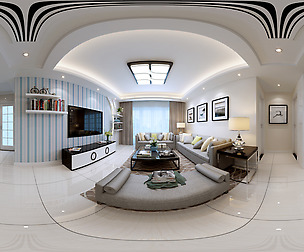 mic Modern Style Living Room Restaurant Space 57