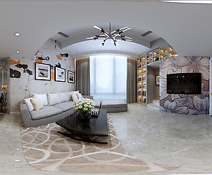mic Modern Style Living Room Restaurant Space 63