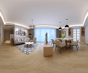 mic Modern Style Living Room Restaurant Space 64