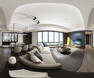 ic contemporary style living room dining room 67