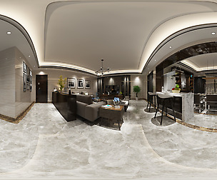mic Modern Style Living Room Restaurant Space 68