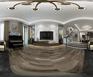 mic Modern Style Living Room Restaurant Space 70
