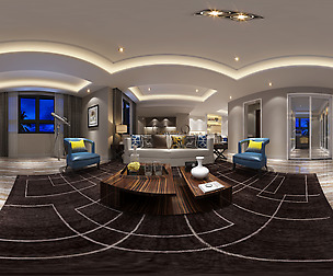 mic Modern Style Living Room Restaurant Space 73