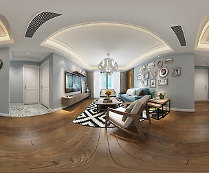 mic Modern Style Living Room Restaurant Space 83