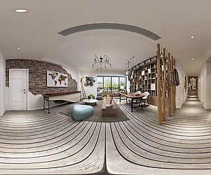 mic Modern Style Living Room Restaurant Space 84