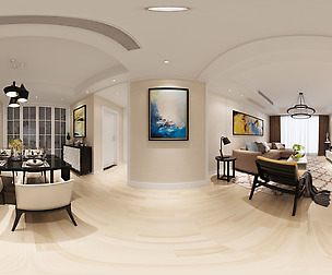 mic Modern Style Living Room Restaurant Space 98