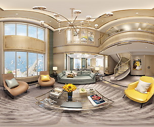 ic neo-classical style living room restaurant 07