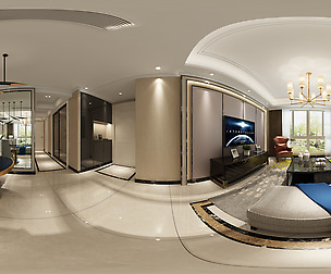 c neo-classical style living room dining room 14