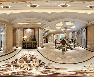 c neo-classical style living room dining room 26