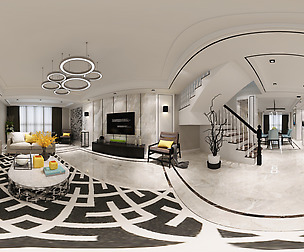 c neo-classical style living room dining room 36