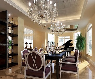 Luxury fashion European restaurant 1802
