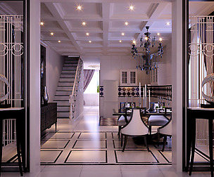 Luxury fashion European restaurant 1803