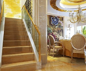 Luxury fashion European restaurant 1808