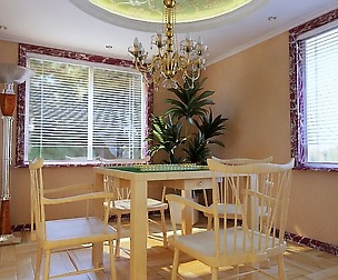 Luxury fashion European restaurant 1812