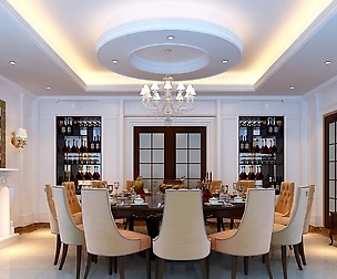 Luxury fashion European restaurant 1826