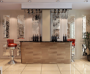 Luxury fashion European restaurant 1836