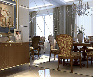 Luxury fashion European restaurant 1846