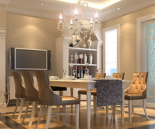 Luxury fashion European restaurant 1850