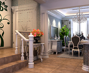 Luxury fashion European restaurant 1851