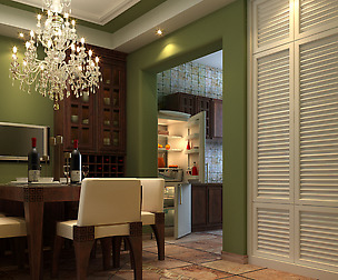 Luxury fashion European restaurant 1855