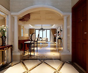 Luxury fashion European living room 5163