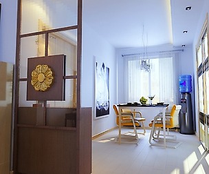 The luxurious modern living room is 1802