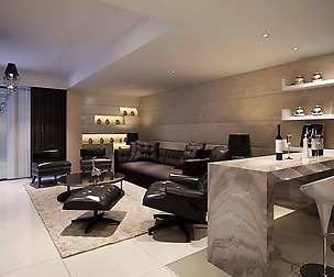 Deluxe modern living room 1815