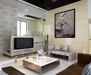 Deluxe modern living room 1817