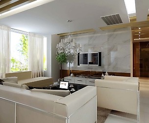 Deluxe modern living room 1818
