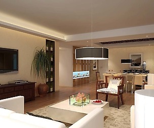 Deluxe modern living room 1821