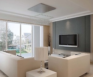 Deluxe modern living room 1834