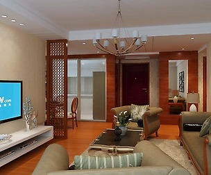 Deluxe modern living room 1835