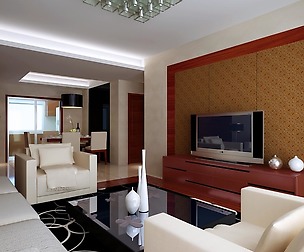 Deluxe modern living room 1836