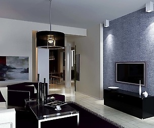 Deluxe modern living room 1837