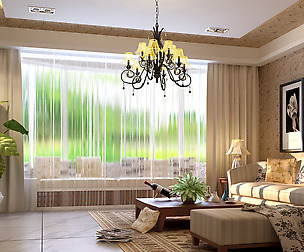 Deluxe modern living room 1857