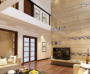 Deluxe modern living room 1866