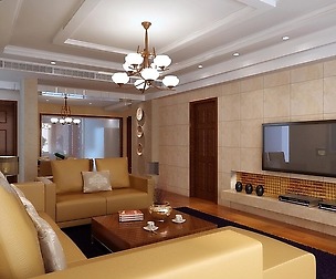 Deluxe modern living room 1885