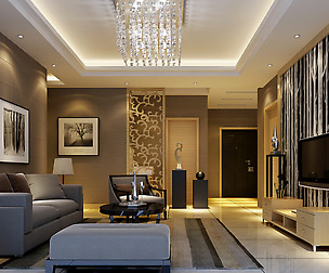Deluxe modern living room 1895